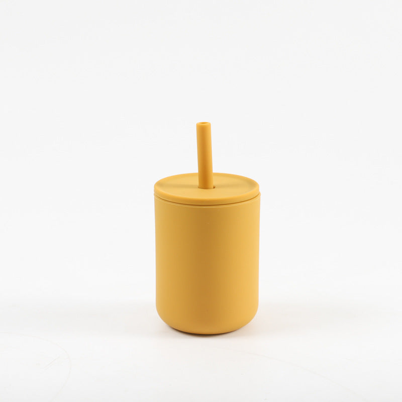 Food Grade Silicone Baby Straw Cup